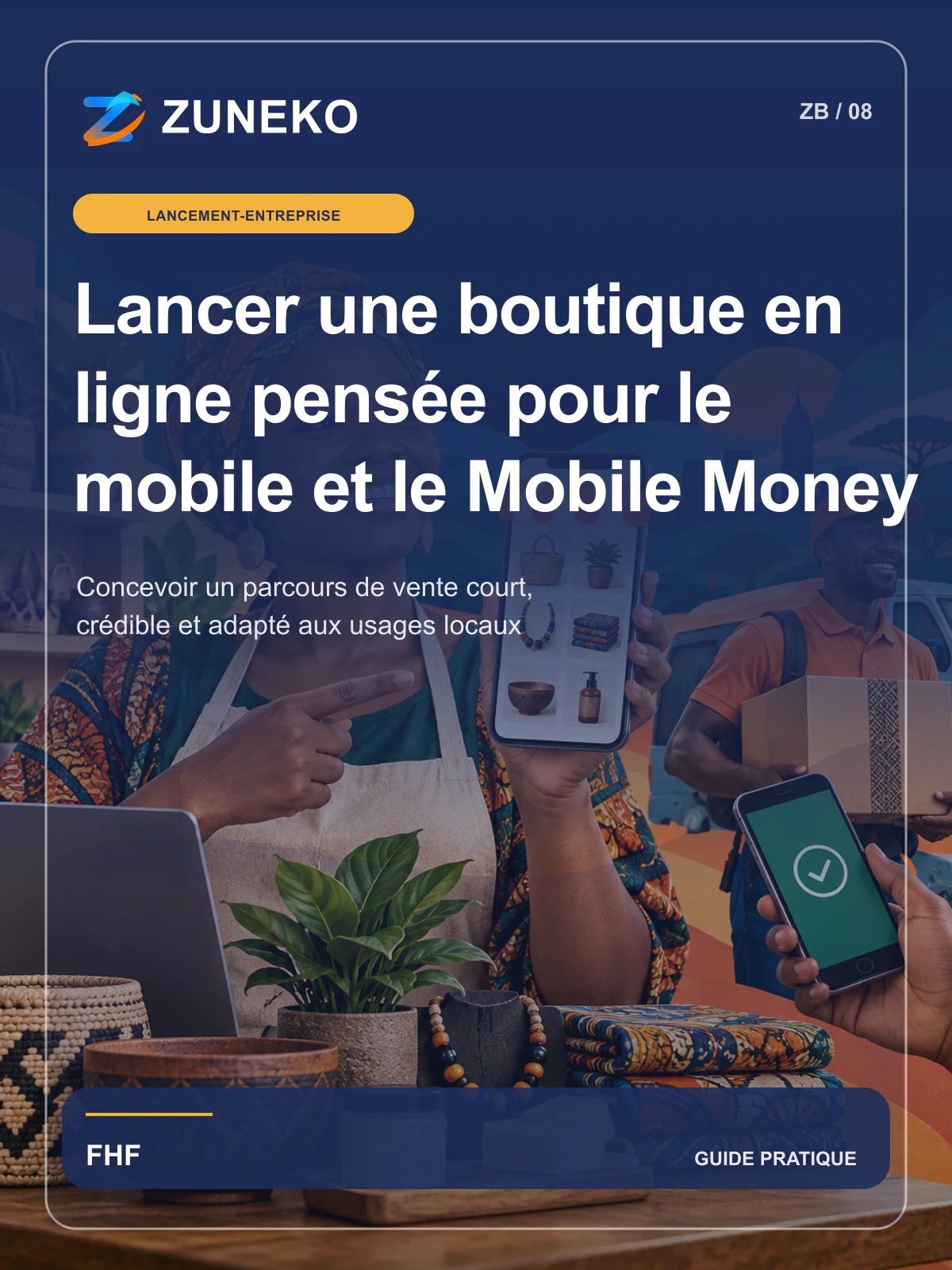 Couverture de Lancer une boutique en ligne pensée pour le mobile et le Mobile Money