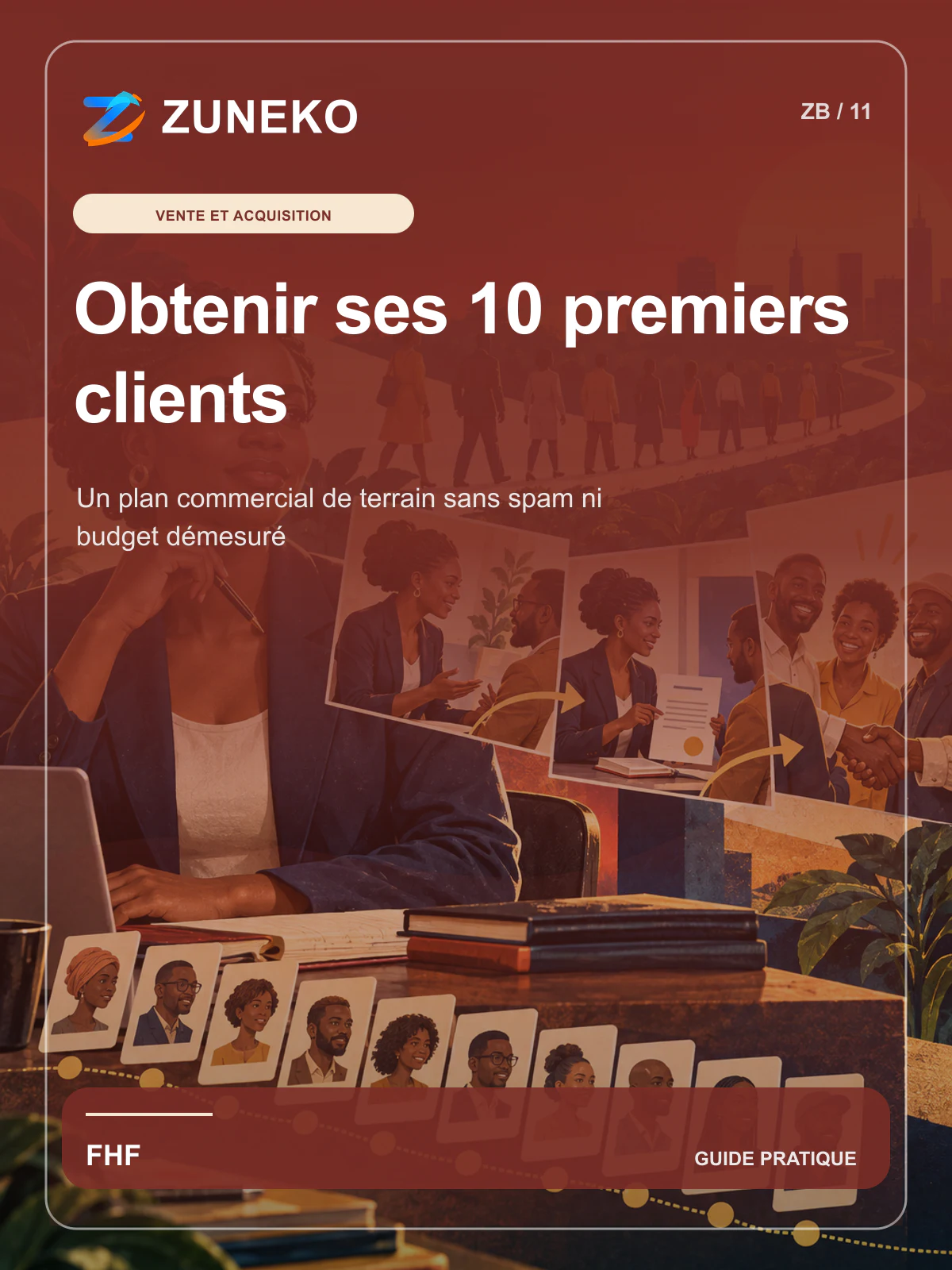 Couverture de Obtenir ses 10 premiers clients