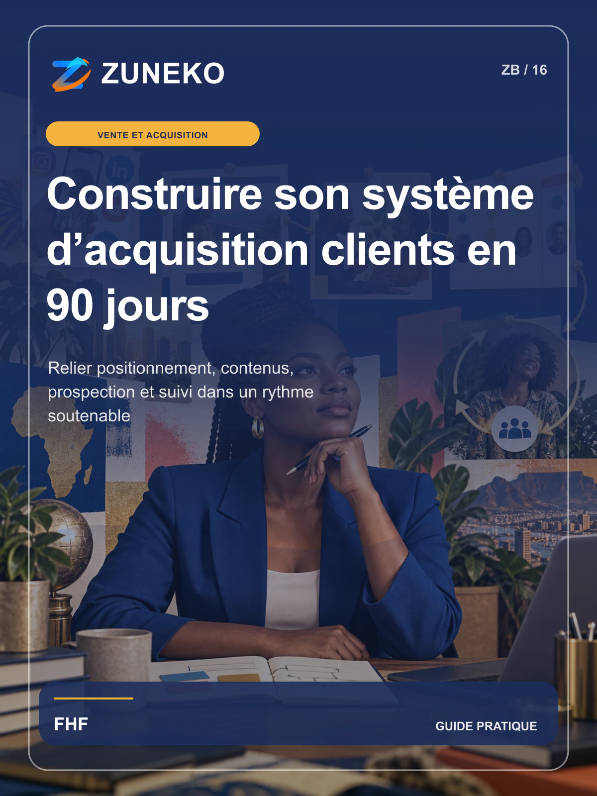 Couverture de Construire son système d’acquisition clients en 90 jours