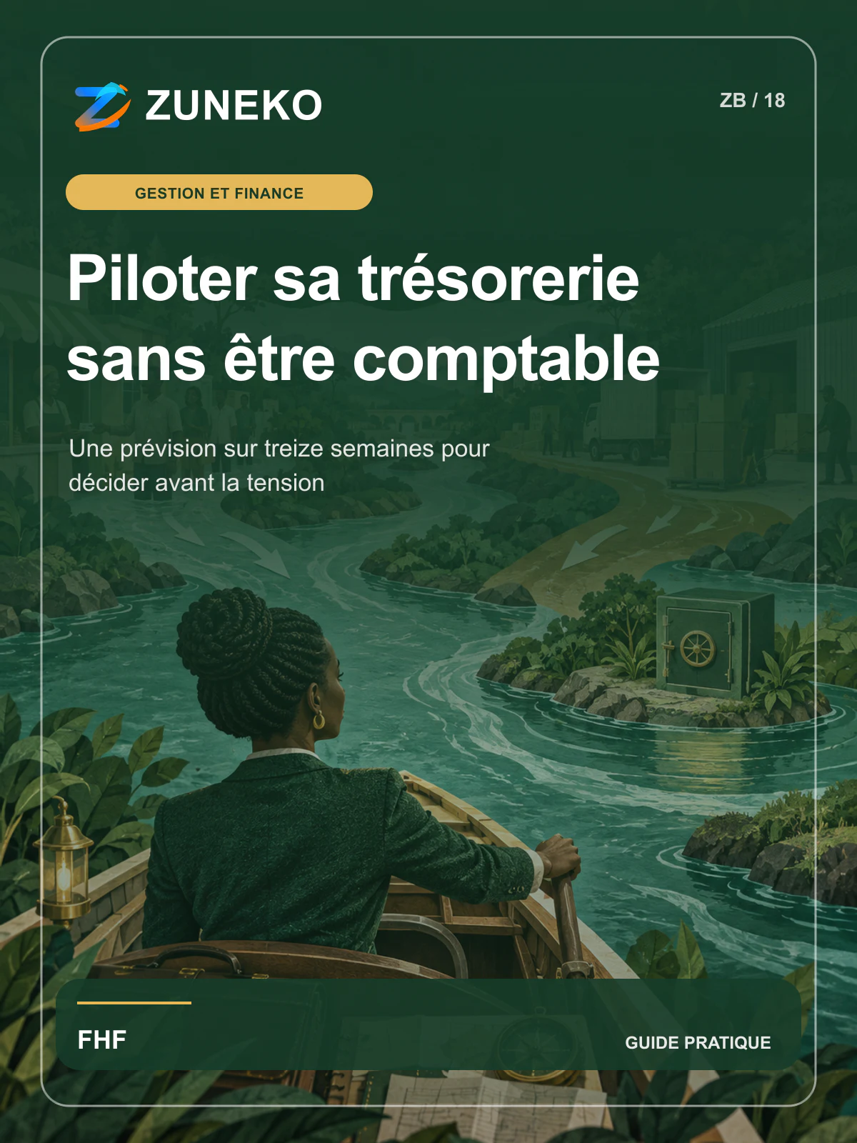 Couverture de Piloter sa trésorerie sans être comptable